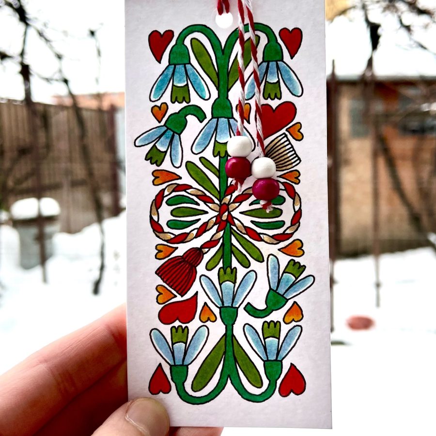 MĂRȚIŞOR BOOKMARK